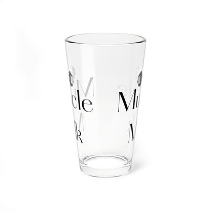 Muscle Milk Mixing Glass - 16oz Fitness Drinkware