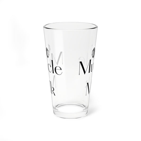 Muscle Milk Mixing Glass - 16oz Fitness Drinkware