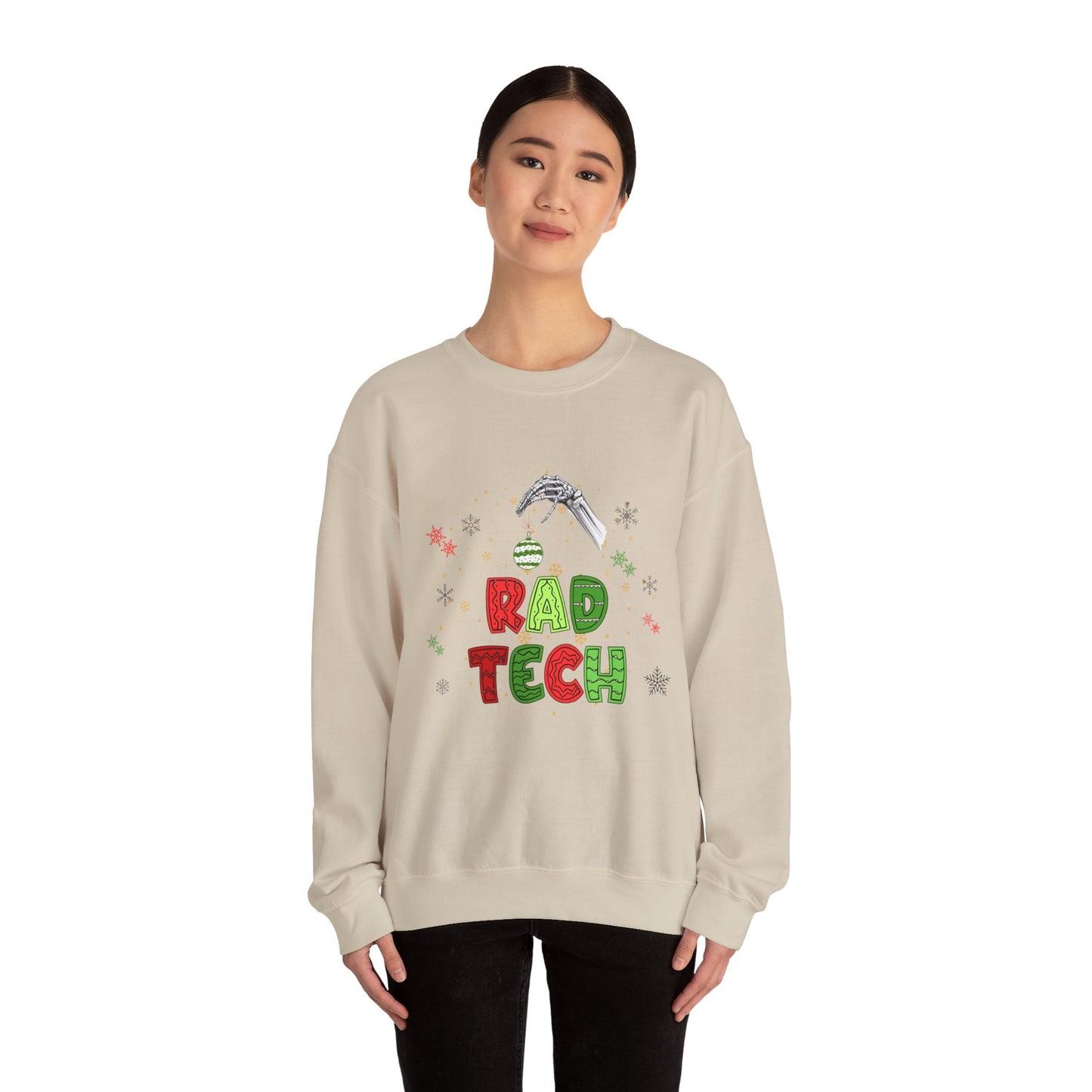 Rad Tech Christmas Crewneck Sweatshirt