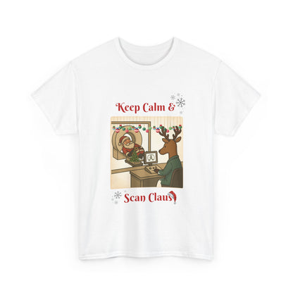 Santa CT Scan Christmas Unisex Tee