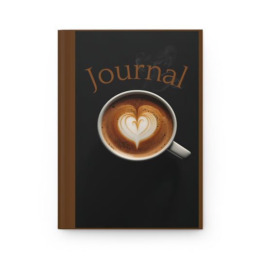 Coffee Lover Hardcover Journal
