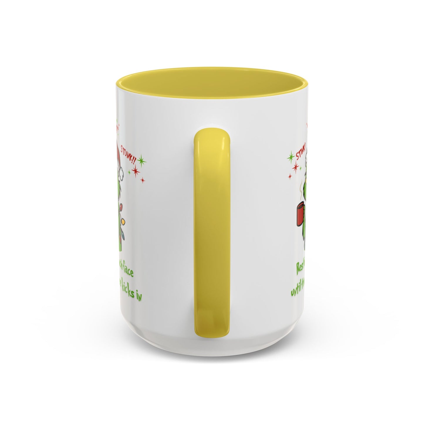 Colorful Grinchy Holiday Mug