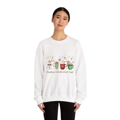 Christmas Calories Don’t Count Sweatshirt Cozy Holiday Crewneck