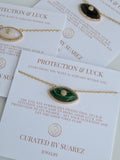Diamond Evil Eye Necklace