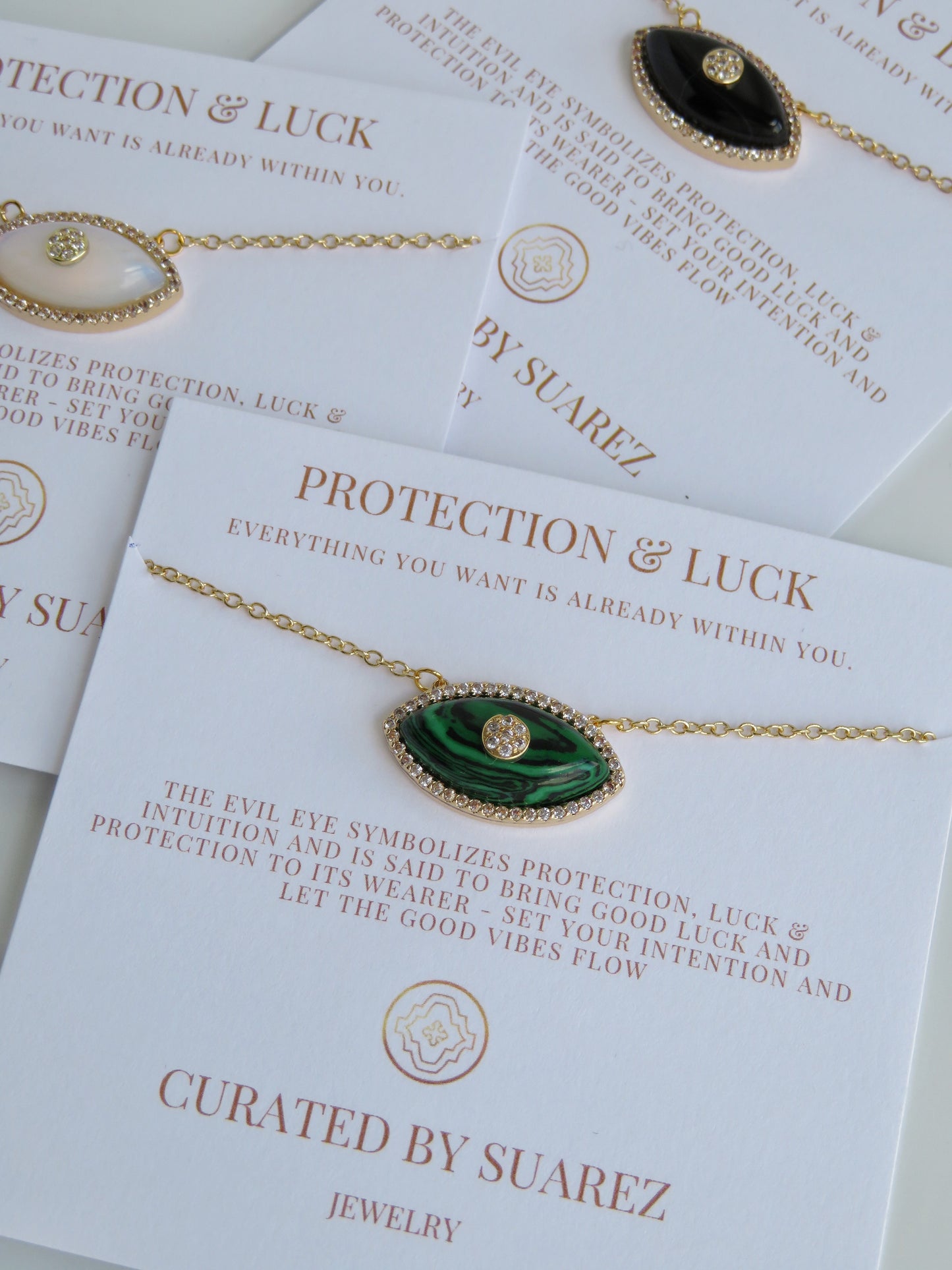 Diamond Evil Eye Necklace