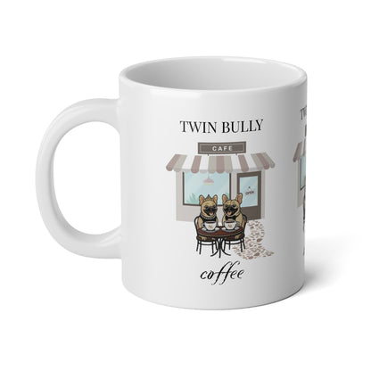 Jumbo Mug - Twin Bully Coffee Cafe 20oz