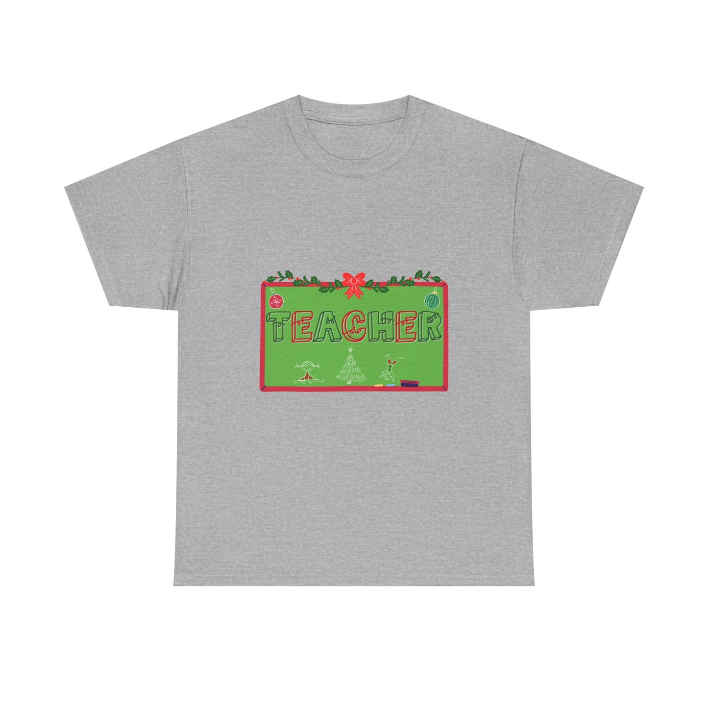 Festive Teacher Unisex Heavy Cotton Tee