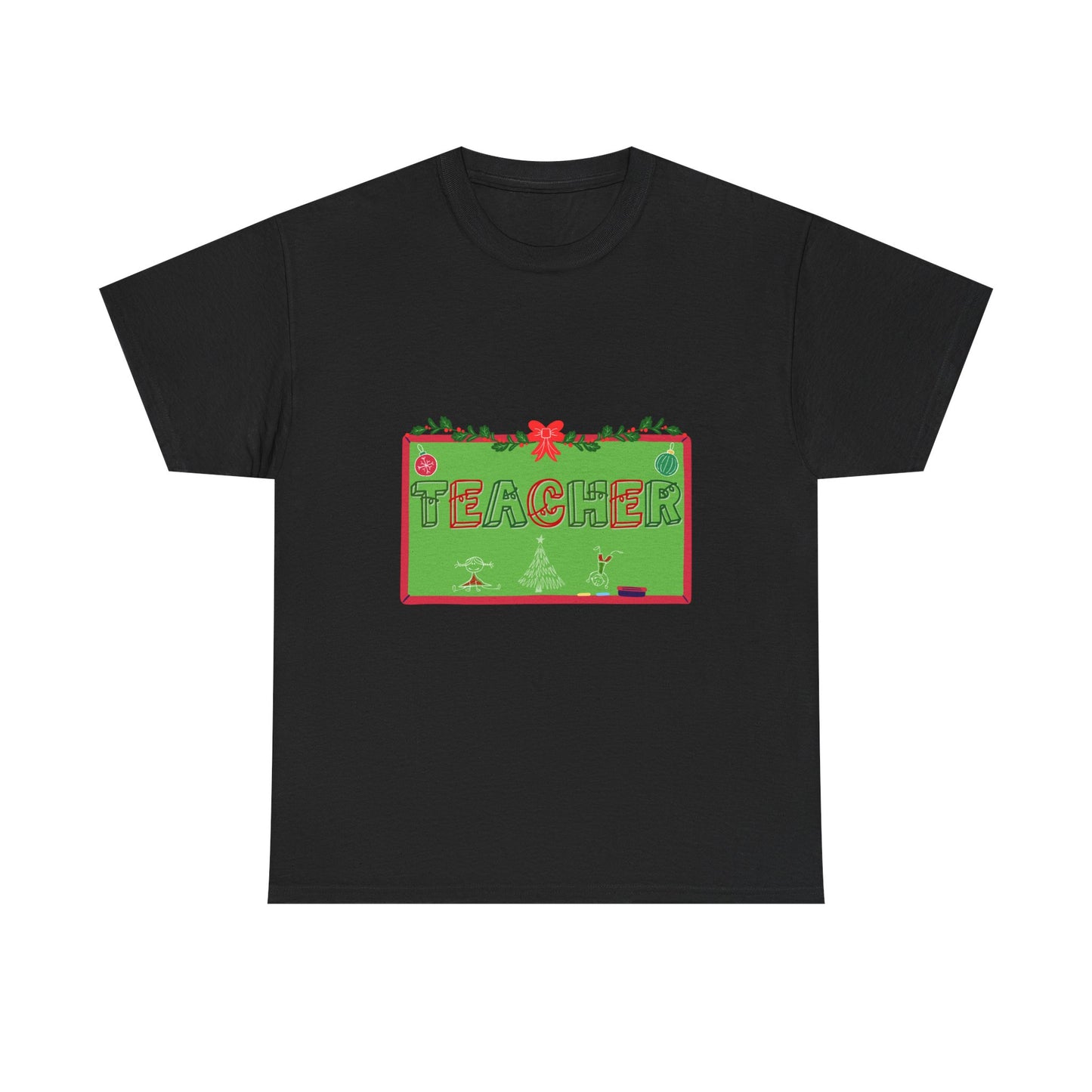 Festive Teacher Unisex Heavy Cotton Tee