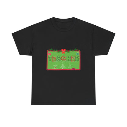 Festive Teacher Unisex Heavy Cotton Tee