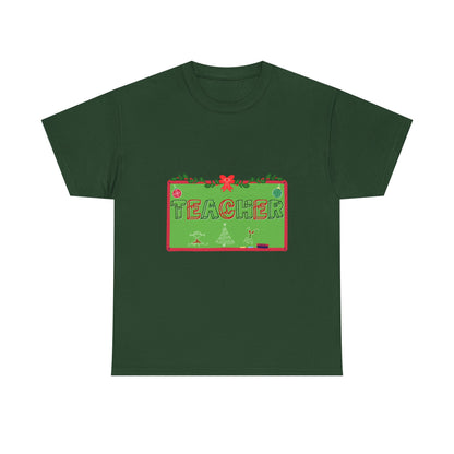 Festive Teacher Unisex Heavy Cotton Tee