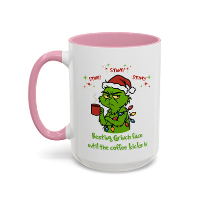 Colorful Grinchy Holiday Mug