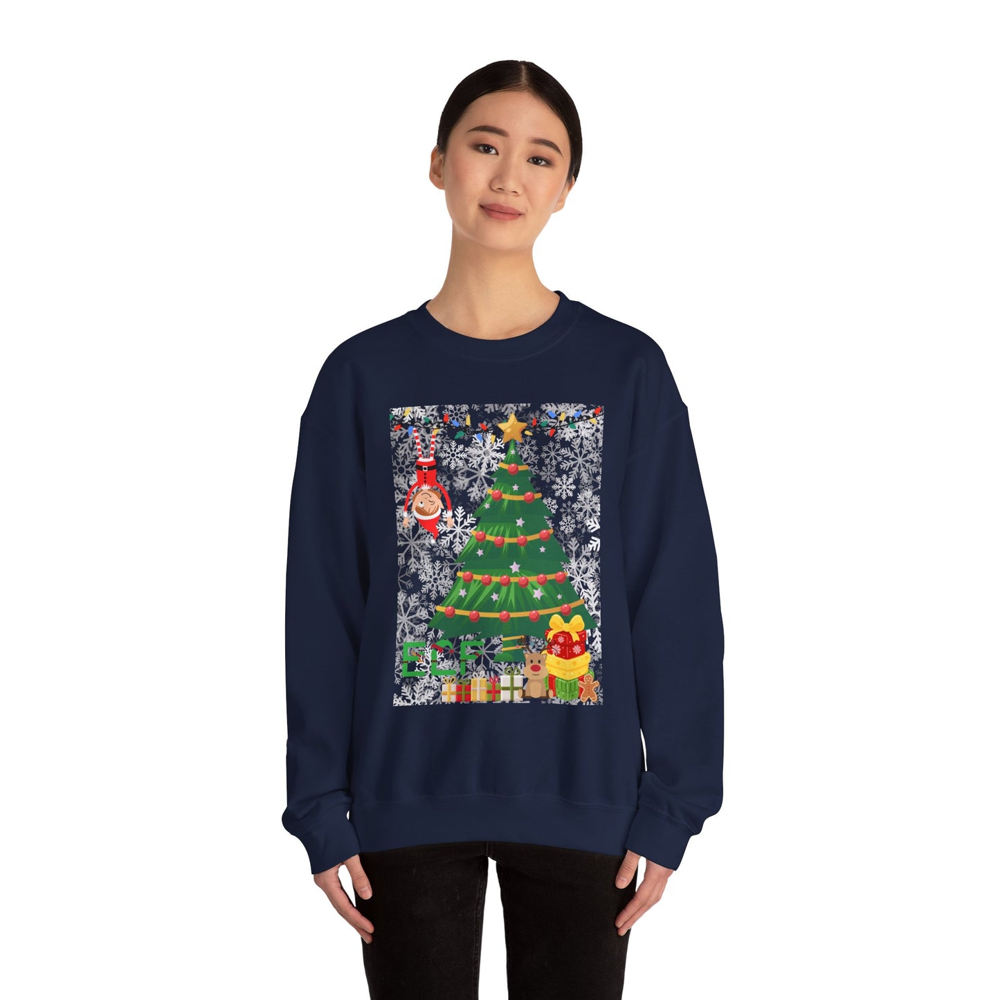 Naughty Elf Unisex Sweatshirt