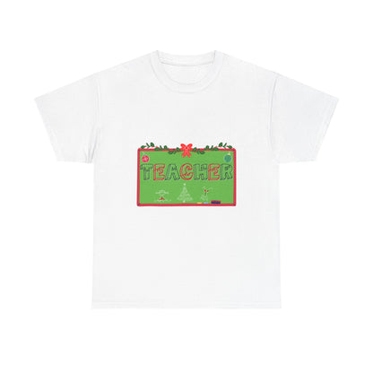 Festive Teacher Unisex Heavy Cotton Tee