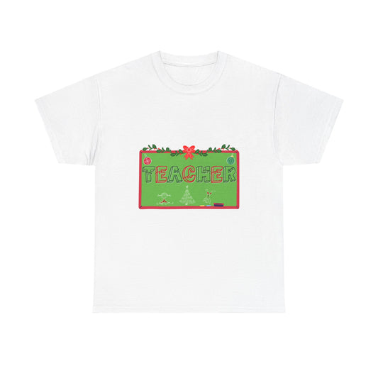 Festive Teacher Unisex Heavy Cotton Tee