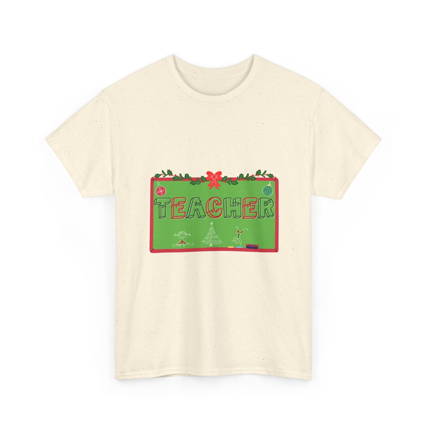Festive Teacher Unisex Heavy Cotton Tee