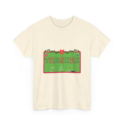 Festive Teacher Unisex Heavy Cotton Tee