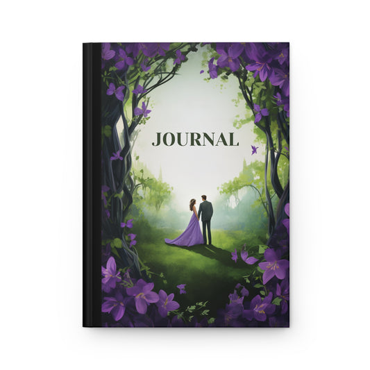 Romantic Violet Forest Journal