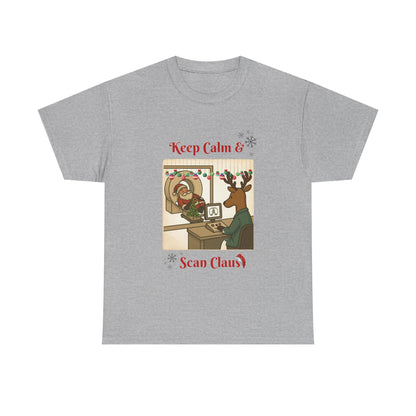 Santa CT Scan Christmas Unisex Tee