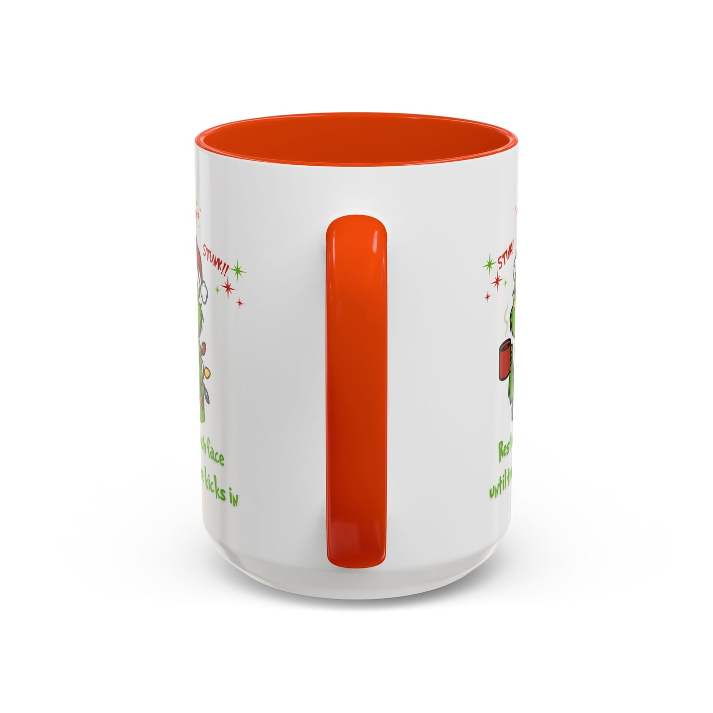 Colorful Grinchy Holiday Mug