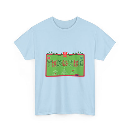 Festive Teacher Unisex Heavy Cotton Tee