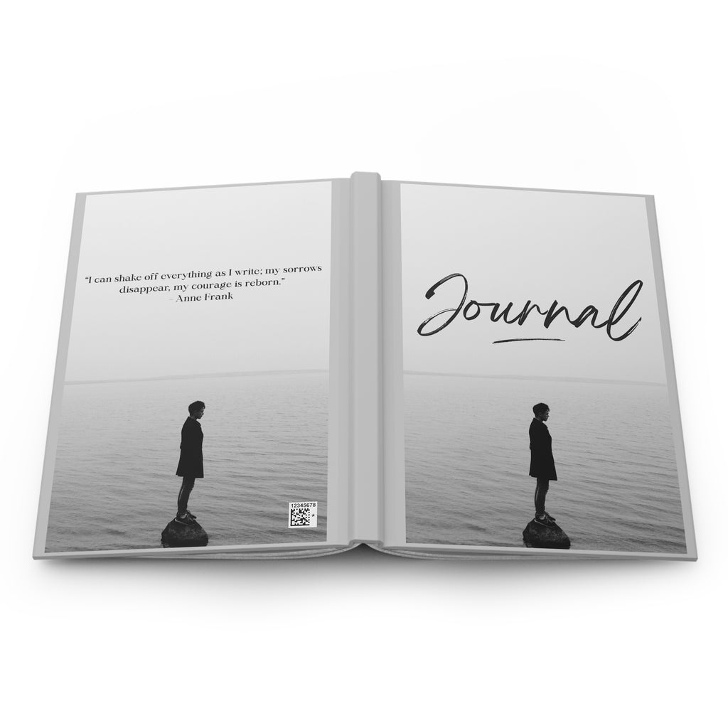 Journal — Minimalist Monochrome Hardcover