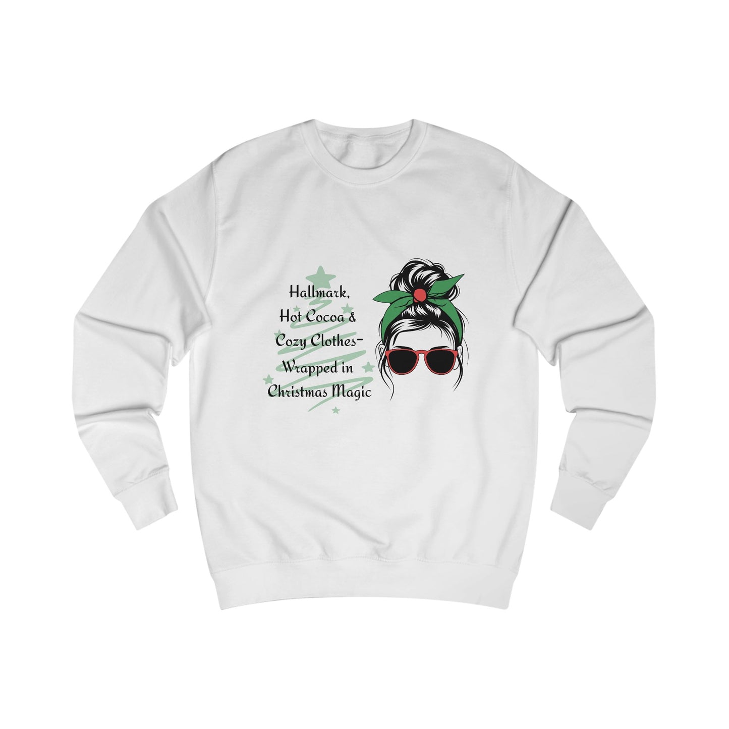 Christmas Hallmark Hot Cocoa Unisex Sweatshirt