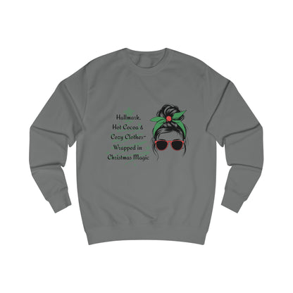 Christmas Hallmark Hot Cocoa Unisex Sweatshirt