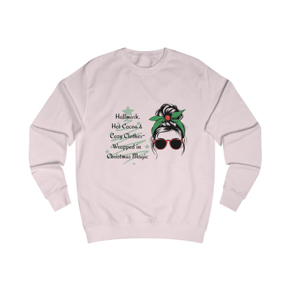 Christmas Hallmark Hot Cocoa Unisex Sweatshirt