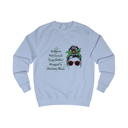 Christmas Hallmark Hot Cocoa Unisex Sweatshirt
