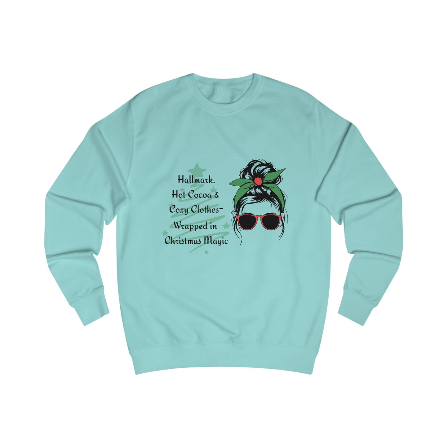 Christmas Hallmark Hot Cocoa Unisex Sweatshirt