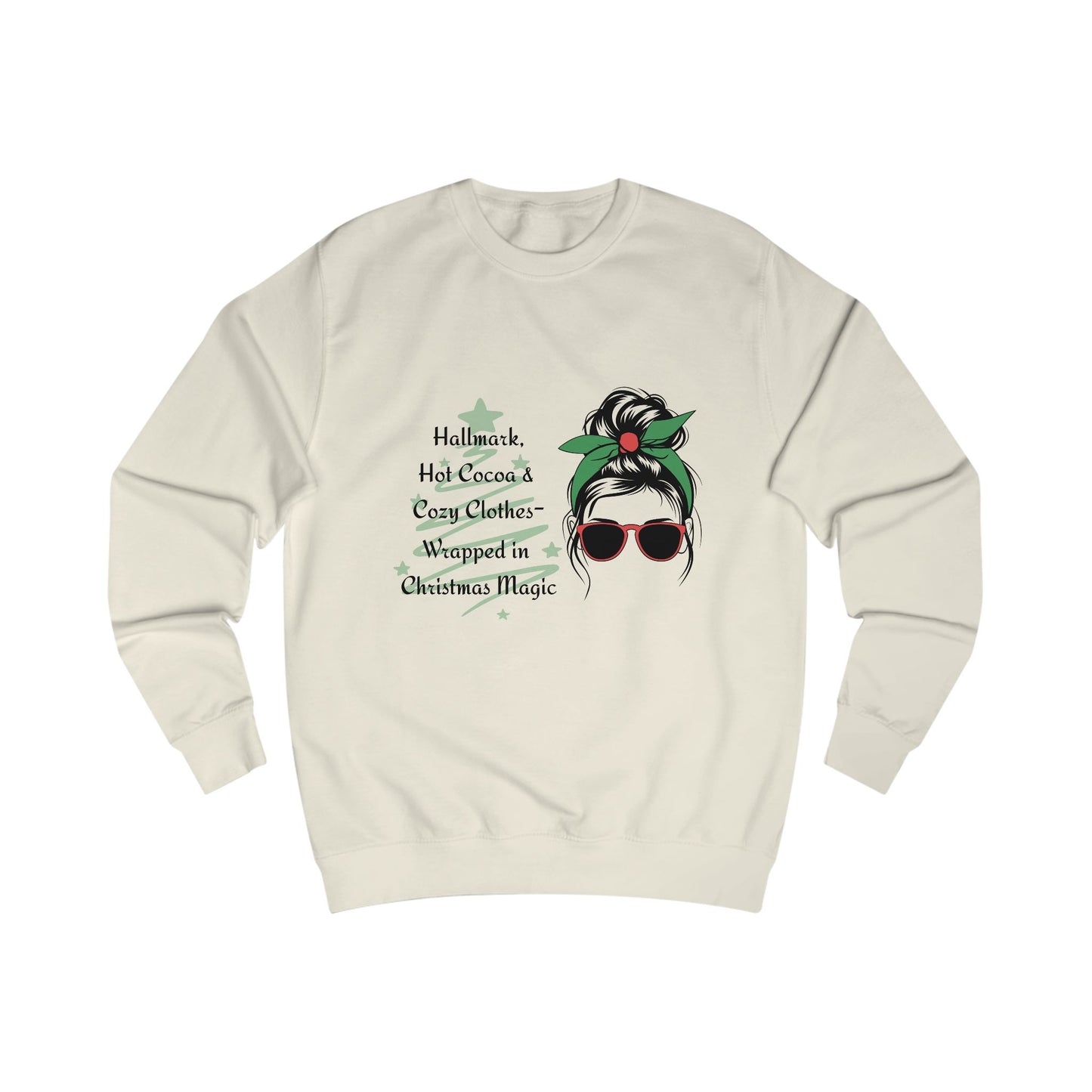 Christmas Hallmark Hot Cocoa Unisex Sweatshirt