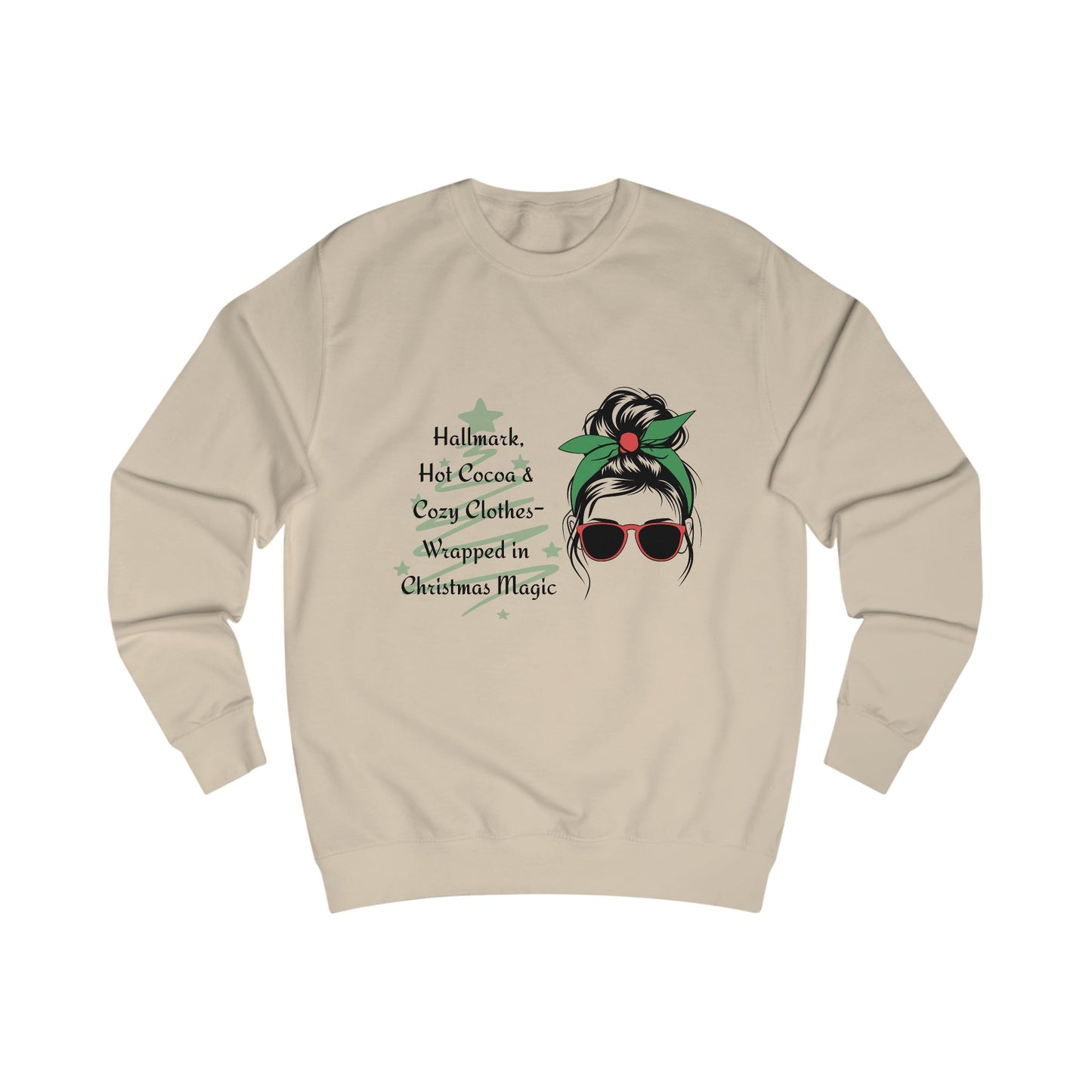 Christmas Hallmark Hot Cocoa Unisex Sweatshirt