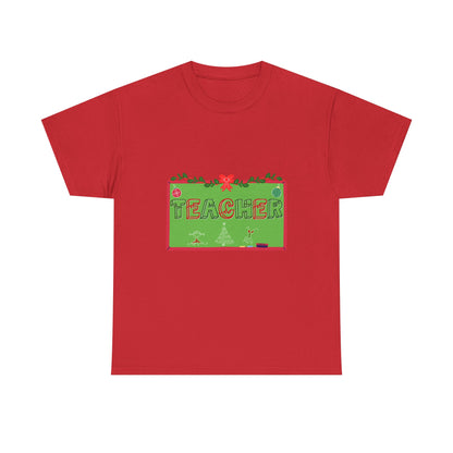 Festive Teacher Unisex Heavy Cotton Tee