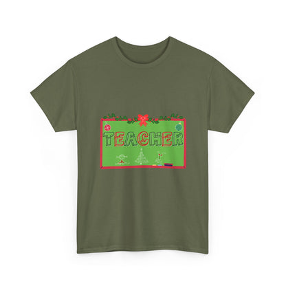 Festive Teacher Unisex Heavy Cotton Tee