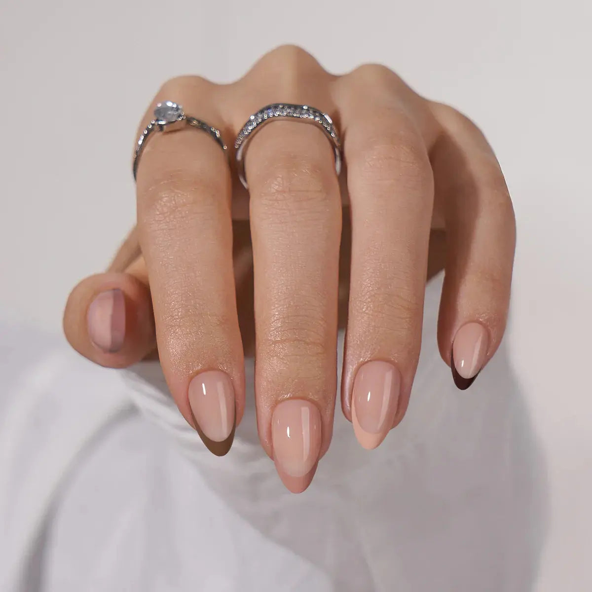 Mocha Muse Almond Nails - Press On Nails | Long Lasting & Reusable