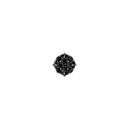 Black Stud Earrings