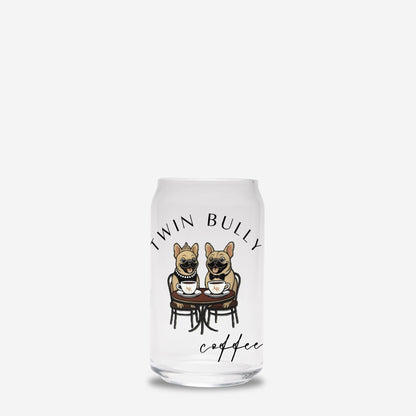 Twin Bully Glass Tumbler -16oz
