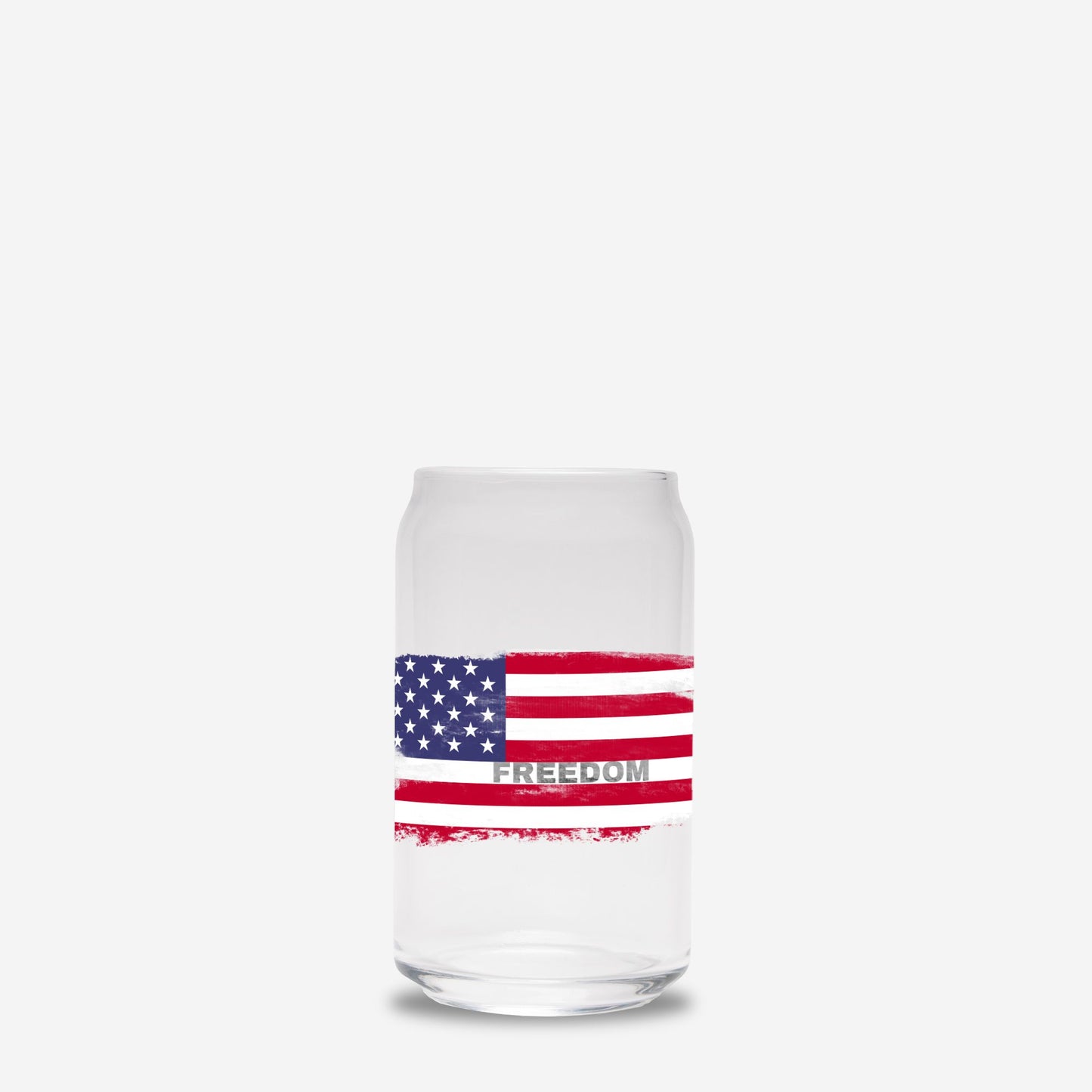 FREEDOM Glass Tumbler -16oz
