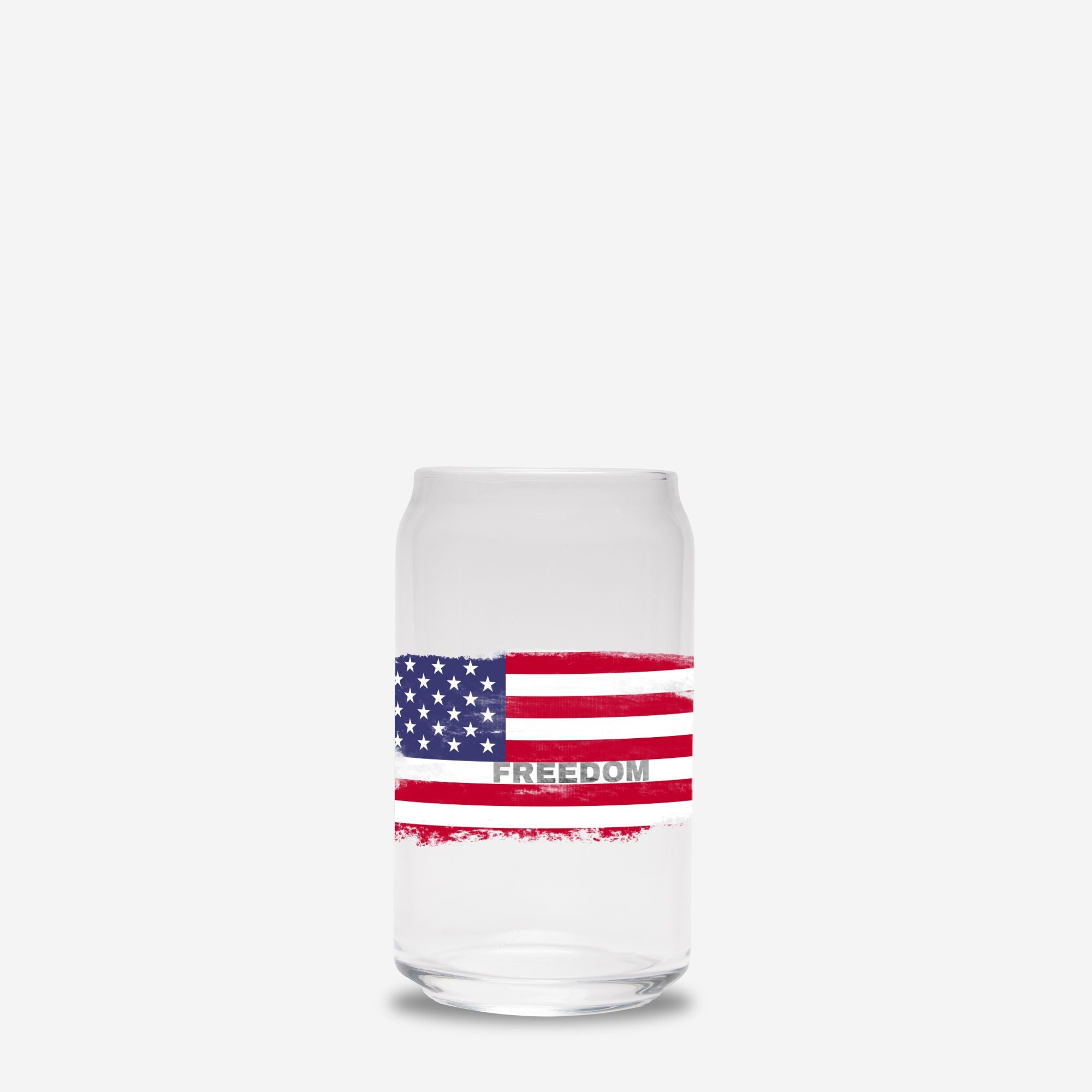 FREEDOM Glass Tumbler -16oz