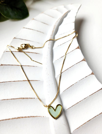 Gold Heart Necklace