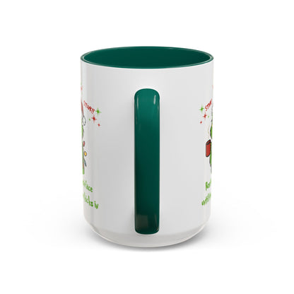 Colorful Grinchy Holiday Mug