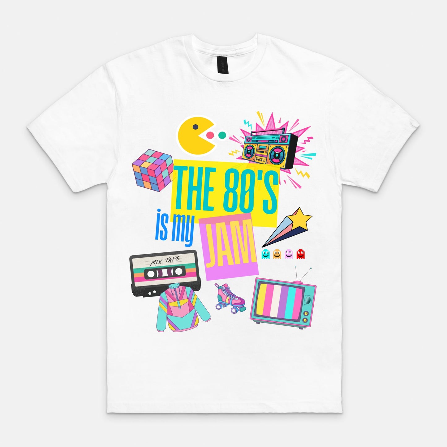 80's is My Jam Unisex Soft-style T-Shirt