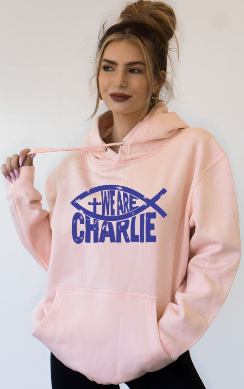 We Are Charlie Fish Graphic Sweatshirt