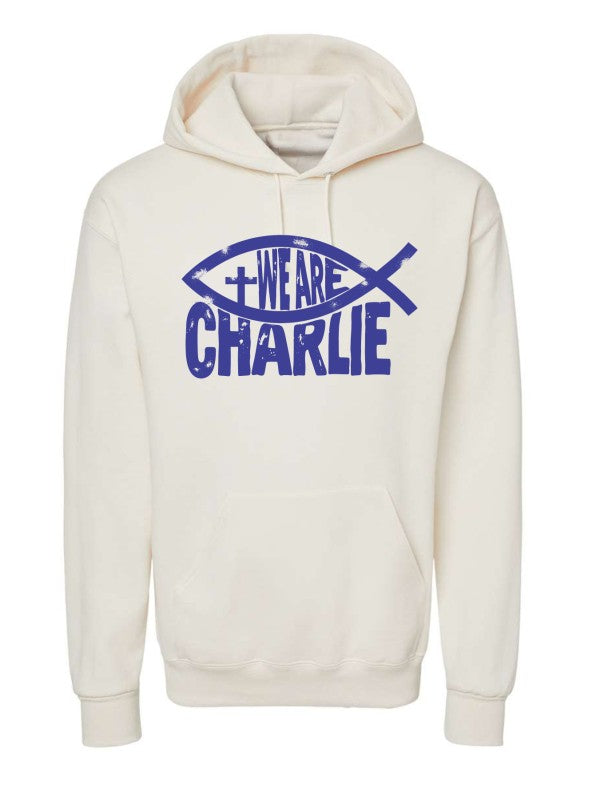 We Are Charlie Fish Graphic Sweatshirt