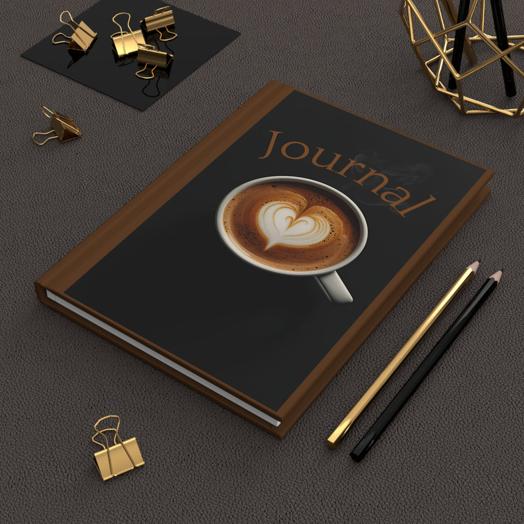 Coffee Lover Hardcover Journal