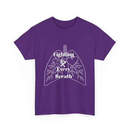 Lung Cancer Fighting for Every Breath Tee