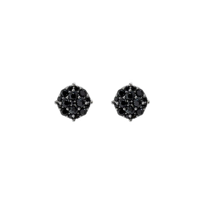 Black Stud Earrings
