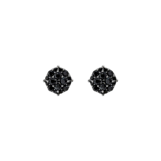Black Stud Earrings
