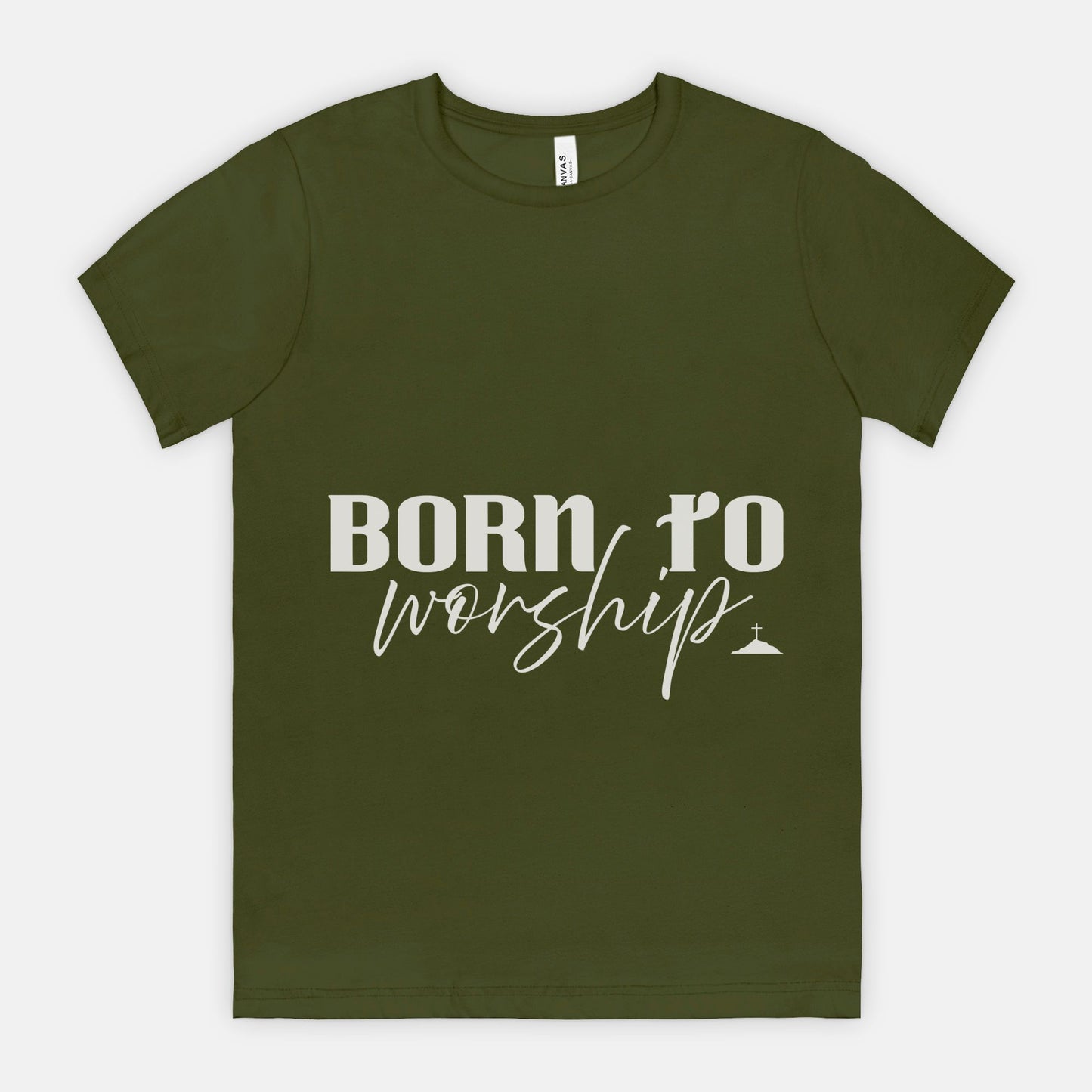Born To Worship Bella Canvas Unisex Tee