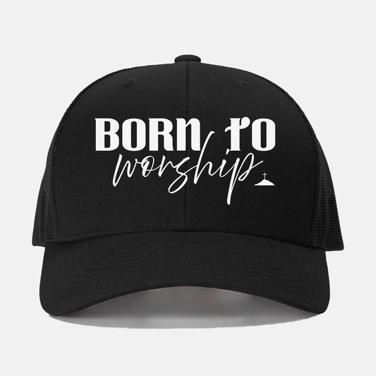 Born to Worship Retro Trucker Hat